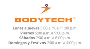 Horario Bodytech - Centro Comercial Caribe Plaza